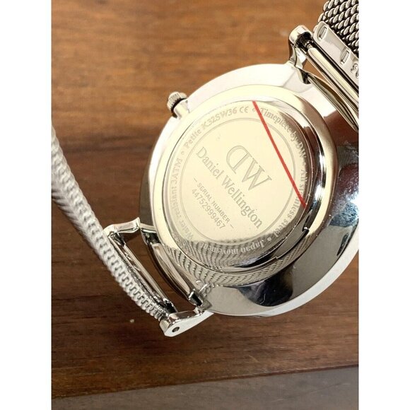 Daniel Wellington Womens Watch DW00100164 White Dial 32mm Silver Steel M… - Picture 7 of 14